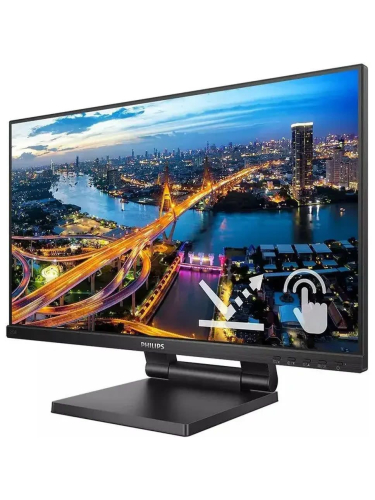 Монитор Philips 242B1TC 23.8", 16:9, IPS, FHD, 4ms, 250cd, 75H, VGA, HDMI, DP, USB, SPK, HAS