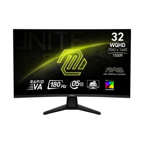 Монитор MSI 32" MAG 32CQ6F, Rapid VA, 2560x1440, Black 9S6-3DC91M-027