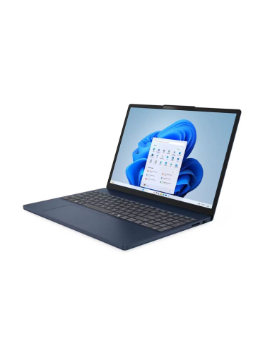 Ноутбук Lenovo IdeaPad Slim 3 15IRH10, 15.3" (1920x1200) IPS/Intel Core i5-13420H/16 ГБ DDR5/512 ГБ SSD/Intel UHD Graphics/Без системы, Синий (83K1008YRM)