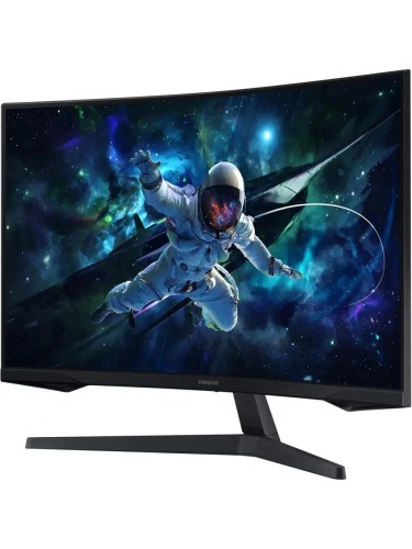 Монитор Samsung Odyssey G55C S27CG550EI 27", 2560x1440, VA, 165Hz, HDMI+DP, curved, black