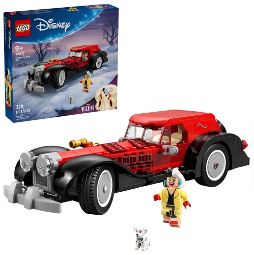 Конструктор LEGO Disney 43277 Машина Круэллы Де Виль