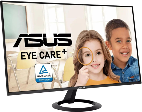 Монитор Asus 23.8" VZ24EHF черный IPS LED 1ms 16:9 HDMI матовая 250cd 178гр/178гр 1920x1080 100Hz FHD 2.85кг