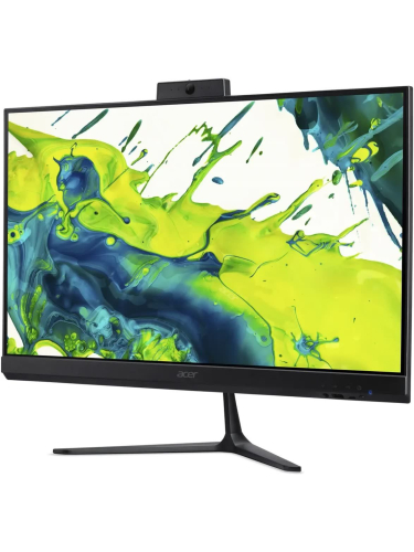 Моноблок Acer Aspire C24B, 23.8" (1920x1080) IPS 120 Гц / Intel Core Ultra 5 115U / 16 DDR5 / 512 ГБ SSD / Intel Graphics / Без ОС / Клавиатура, мышь, Черный (DQ.BT5CD.002)
