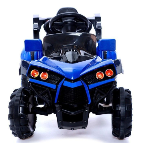 Электромобиль «Квадроцикл», радиоуправление, 2 мотора, цвет синий