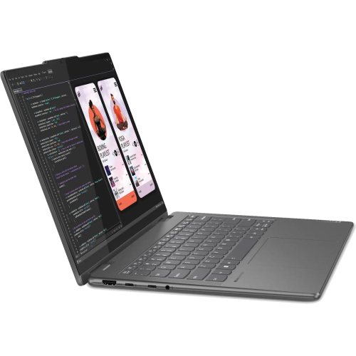 Ноутбук Lenovo Yoga 7 2-in-1 14IML9, 14" (1920x1200) OLED/Intel Core Ultra 7 155H/16 ГБ LPDDR5X/1024 ГБ SSD/Intel Arc Graphics/Windows 11 Home, Серый (83DJ0096RU)