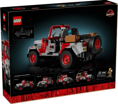 Конструктор LEGO Jurassic World 77984 Джип из «Парка Юрского периода»