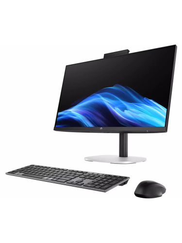 Моноблок HP ProStudio 4 G1i All-in-One NT, 23.8" (1920x1080) IPS / Intel Core Ultra 5 235T / 16 DDR5 / 512 ГБ SSD / Intel Graphics / Без ОС / Клавиатура, мышь, Черный (BY7E5ET)