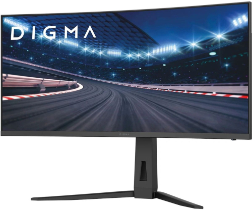 Монитор Digma 34" Overdrive 34A712Q 3440x1440 VA LED 1ms 200Hz черный