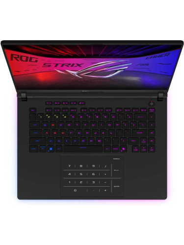 Ноутбук ASUS ROG Strix SCAR 16 G635LX-RW187W, 16" (2560x1600) IPS 240 Гц/Intel Core Ultra 9 275HX/32 ГБ DDR5/2048 ГБ SSD/NVIDIA GeForce RTX 5090 для ноутбуков (24 Гб)/Windows 11 Home, Черный (90NR0L81-M008D0)
