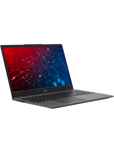Ноутбук iRU Tactio 15PHC, 15.6" (1920x1080) IPS/AMD Ryzen 5 7430U/16 ГБ DDR4/512 ГБ SSD/AMD Radeon Graphics/Без системы, Черный (2150146)
