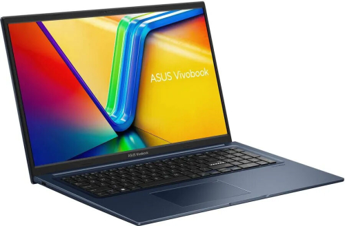 Ноутбук ASUS Vivobook 17 X1704ZA-AU341, 17.3" (1920x1080) IPS/Intel Pentium 8505/8ГБ DDR4/512ГБ SSD/UHD Graphics/Без ОС, синий (90NB10F2-M00DD0)