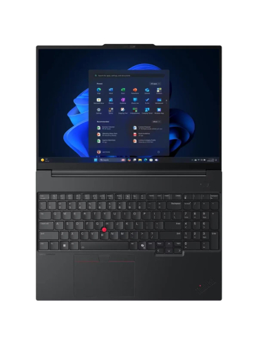 Ноутбук Lenovo ThinkPad E16 Gen 3, 16" (1920x1200) IPS/Intel Core Ultra 7 255H/16 ГБ DDR5/512 ГБ SSD/Intel Arc Graphics/Без системы, Черный (21SR005NGQ)