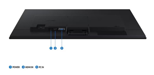 Монитор Samsung 27" S27D300GAI, 16:9, IPS, FHD, 5ms, 250cd, 100Hz, VGA, HDMI