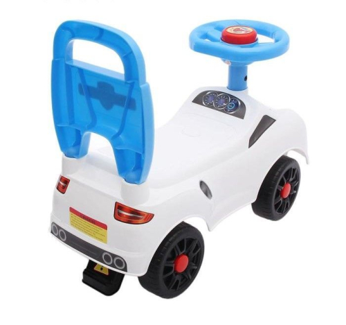 Толокар «Молния», звук, цвет белый