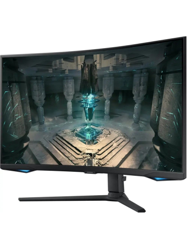 Монитор Samsung 31.5" Odyssey G6 S32BG650EUXEN черный VA LED 16:9 HDMI полуматовая HAS Piv 2500:1 350cd 178гр/178гр 2560x1440 240Hz DP 2K USB 7.4кг