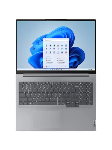 Ноутбук Lenovo ThinkBook 16 G6 IRL, 16" (1920x1200) IPS/Intel Core i3-1315U/16 ГБ DDR5/512 ГБ SSD/Intel UHD Graphics/Без системы, Серый (21KH00X8EV)