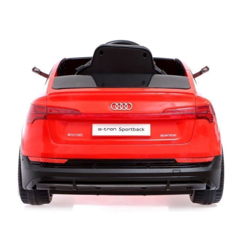 Электромобиль AUDI e-tron Sportback, EVA колеса, кожаное сидение, цвет красный