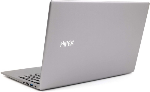 Ноутбук HIPER Office HLP, 15.6" (1920x1080) IPS/Intel Core i5-1235U/8ГБ DDR4/256ГБ SSD/Iris Xe Graphics/Без ОС, серый (H1574O582DM)