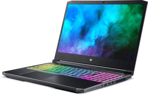 Ноутбук игровой Acer Predator Helios 300 PH315-54-5009, 15.6", IPS, Intel Core i5 11400H 2.7ГГц, 6-ядерный, 8ГБ DDR4, 512ГБ SSD, NVIDIA GeForce RTX 3070 для ноутбуков - 8 ГБ, без операционной системы, черный [nh.qc1er.005]