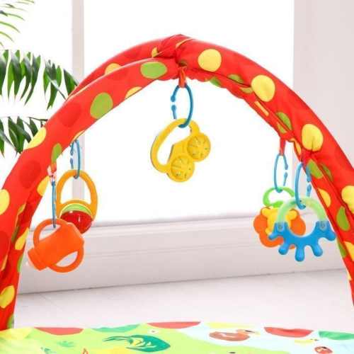 Развивающий коврик «Домашние зверята», с дугами Развивающий коврик «Домашние зверята», с дугами