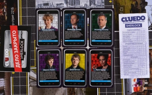 Настольная игра Hasbro Игры Cluedo Sherlock