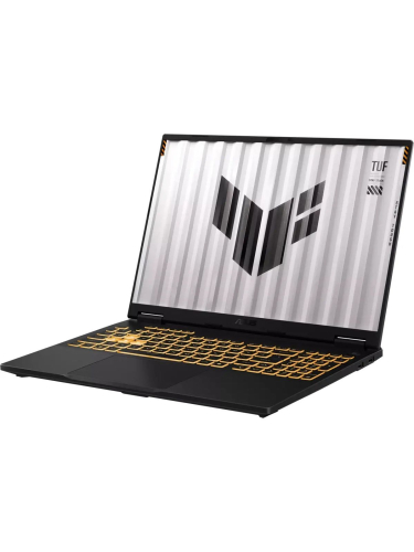 Ноутбук ASUS TUF Gaming F16 FX608JMI-TU254, 16" (1920x1200) IPS 144 Гц/Intel Core i5-14450HX/16 ГБ DDR5/512 ГБ SSD/NVIDIA GeForce RTX 5060 для ноутбуков (8 Гб)/Windows 11 Pro, Серый (90NR0NB1-M00DM0_Win11P)