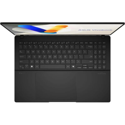 Ноутбук ASUS Vivobook S 16 OLED M5606WA-MX047, 16" (3200x2000) OLED 120 Гц/AMD Ryzen AI 9 HX 365/24 ГБ LPDDR5X/1024 ГБ SSD/AMD Radeon Graphics/Без системы, Черный (90NB14B2-M007J0)