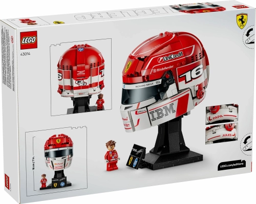 Конструктор LEGO Editions 43014 Шлем Шарля Леклера