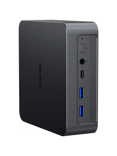 Мини-ПК CHUWI AuBox X, Intel Core Ultra 5 226V/16 ГБ LPDDR5X/512 ГБ SSD/Intel Arc Graphics/Windows 11 Pro, серый (6935768761129)