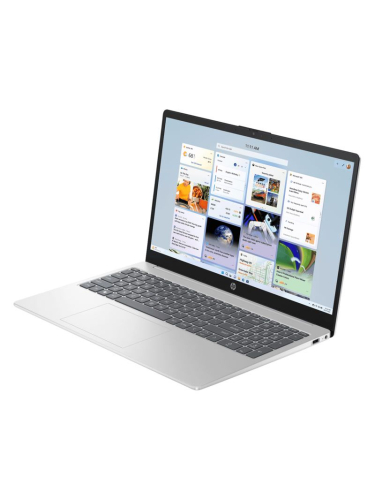 Ноутбук HP 15-fd135TU, 15.6" (1920x1080) IPS/Intel Core Ultra 5 125H/16 ГБ DDR5/1024 ГБ SSD/Intel Arc Graphics/Windows 11 Home, Серебристый (C72QKPA)