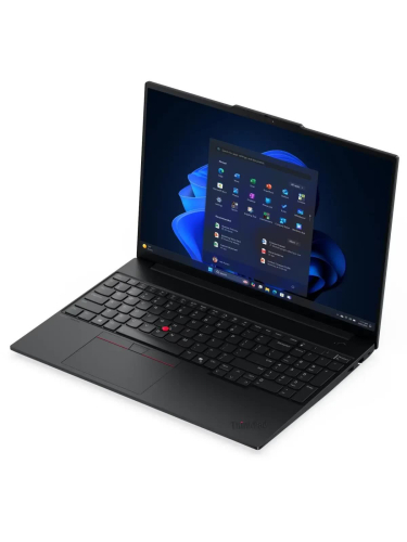 Ноутбук Lenovo ThinkPad E16 Gen 3, 16" (1920x1200) IPS/Intel Core Ultra 7 255H/16 ГБ DDR5/512 ГБ SSD/Intel Arc Graphics/Без системы, Черный (21SR005NGQ)