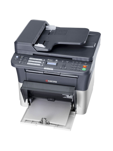 МФУ Kyocera FS-1125MFP A4, лазерное, черно-белое, 25стр / мин, 600dpi, 390МГц, 64Мб, 40АПД, USB / Ethernet, 1000стр / картридж, (1102M73DZ2)