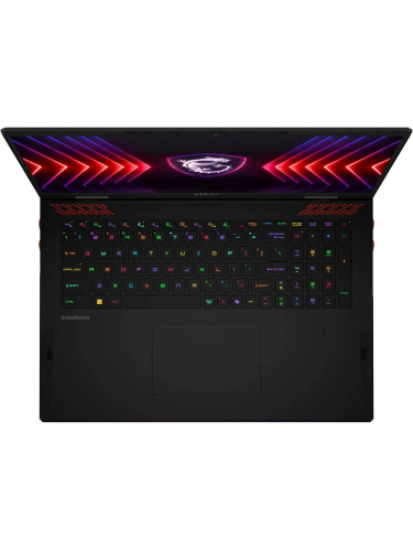 Ноутбук MSI Raider 18 HX AI A2XWIG-204RU, 18" (3840x2400) IPS 120 Гц/Intel Core Ultra 9 285HX/32 ГБ DDR5/4096 ГБ SSD/NVIDIA GeForce RTX 5080 для ноутбуков (16 Гб)/Windows 11 Home, Черный (9S7-182462-204)