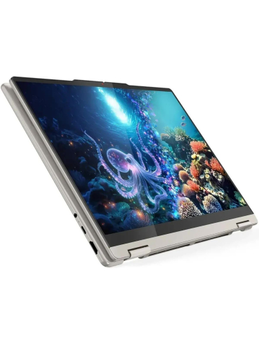 Ноутбук Lenovo Yoga 7 14AKP10, 14" (1920x1200) OLED/AMD Ryzen AI 5 340/24 ГБ DDR5/1024 ГБ SSD/AMD Radeon Graphics/Без системы, Бежевый (83JR0060RK)