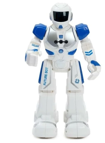 Робот радиоуправляемый «Смарт бот», ходит, свет и звук, русский чип, цвет синий Робот радиоуправляемый «Смарт бот», ходит, свет и звук, русский чип, цвет синий