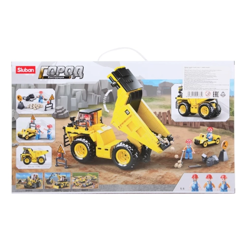 Конструктор SLUBAN Грузовик 416 дет.