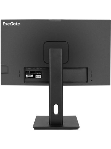 Монитор ExeGate 27" EA2707CA SuperView {IPS 2560x1440 75Hz 5ms 16:9 250cd 1000:1 178/178 HDMI DisplayPort USB webcam AudioOut HAS pivot} [EX298883RUS]