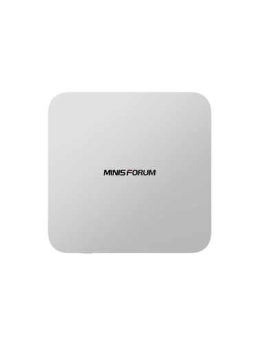 Мини-ПК MINISFORUM X1-255, AMD Ryzen 7 255/16 ГБ DDR5/512 ГБ SSD/AMD Radeon Graphics/Windows 11 Pro, серебристый (X1-255/16GB+512TB)