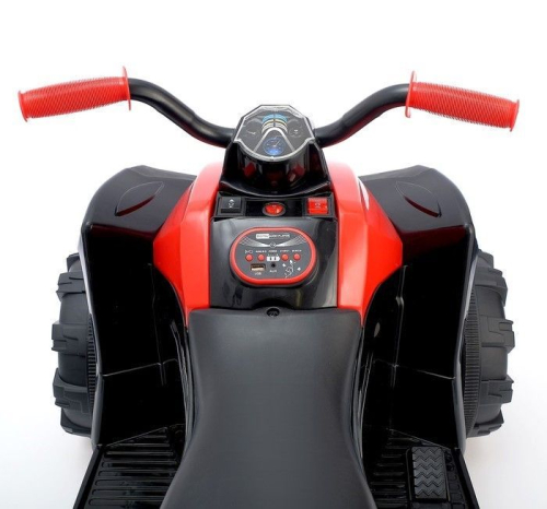 Электромобиль «Квадроцикл», 2 мотора, цвет красный
