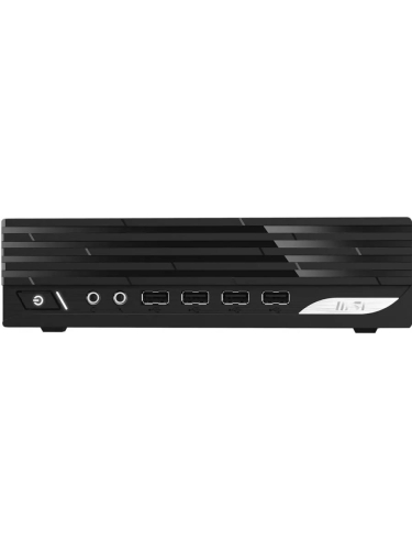 Мини-ПК MSI PRO DP21 14M-1055XRU, Intel Core i5-14400/8 ГБ DDR5/512 ГБ SSD/Intel UHD Graphics/Без ОС, черный (9S6-B0A431-1055)
