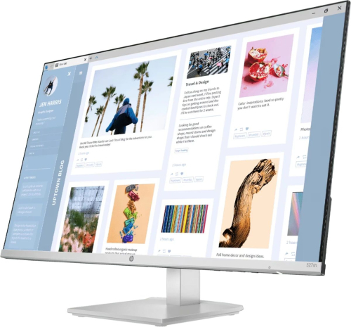 Монитор 27" HP Series 5 527sh, 1920x1080, IPS, 100Гц, серебристый/черный (94C50AS)