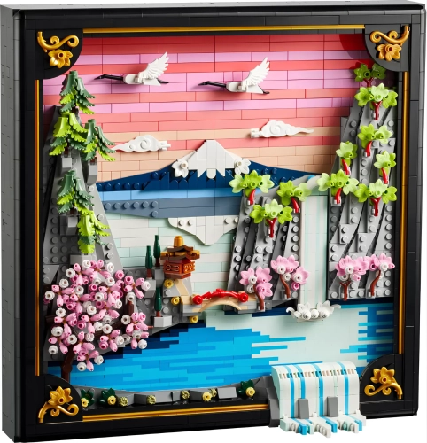 Конструктор LEGO ART 31218 Пейзаж с цветущей японской сакурой
