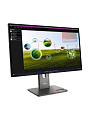 Монитор Lenovo ThinkVision P27Q-40 27" 16:9 QHD (2560x1440) IPS, 120Hz, 350N, 1xHDMI  2.1 TMDS, 1xDP 1.4, 1xDP 1.4 Out, 3xUSB-A (USB 5Gbps), 1xUSB-C (USB 5Gbps, PD 15W), 1xUSB-B (USB 5Gbps), LTPS, 1Y