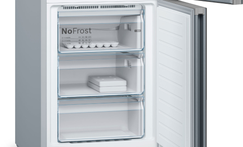 Двухкамерный холодильник Bosch KGN39LB30U черное стекло