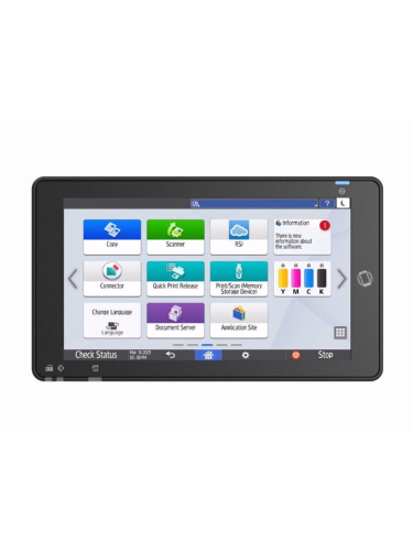 МФУ Ricoh IM C4510 SRА3, 45стр. / мин., автопод ARDF100, сеть, дуплекс, 2кассеты по 550листов, лоток 100л, 8Гб, добавить комплект тонеров,  (Официальная гарантия Ricoh 3 года) Требуется запуск в СЦ