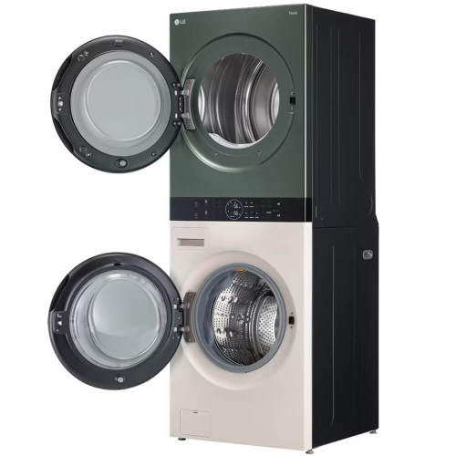 Стирально-сушильная машина LG W1S1CVKK2HM WashTower