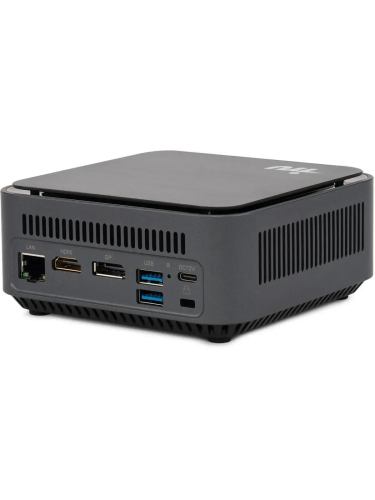 Мини-ПК iRU Planio 110ALCN slim, Intel Processor N100 / 8 ГБ DDR4 / 256 ГБ SSD / Intel UHD Graphics / Windows 11 Pro, черный (2164236)