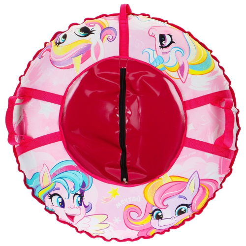 Тюбинг-ватрушка «Пони», диаметр чехла 83 см, тент/оксфорд