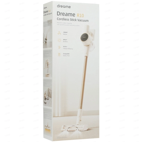 Пылесос вертикальный Dreame R10 Gold EU Пылесос вертикальный Dreame R10 Gold EU