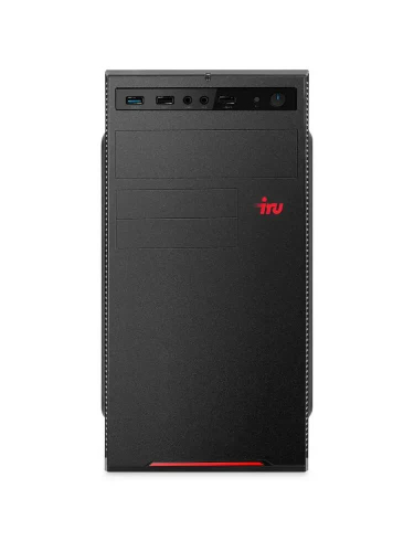 Системный блок iRU Corp 310 MT, Intel Core i3-12100 / 8 ГБ DDR5 / 256 ГБ SSD / Intel UHD Graphics / Без ОС, черный (2156022)